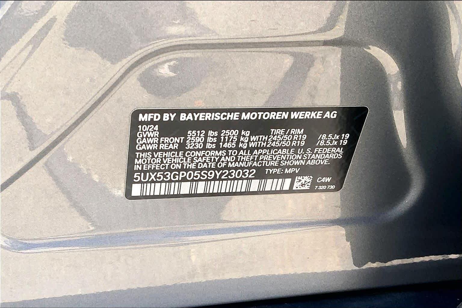 Used 2025 Skyscraper Gray Metallic BMW 30 xDrive image 36