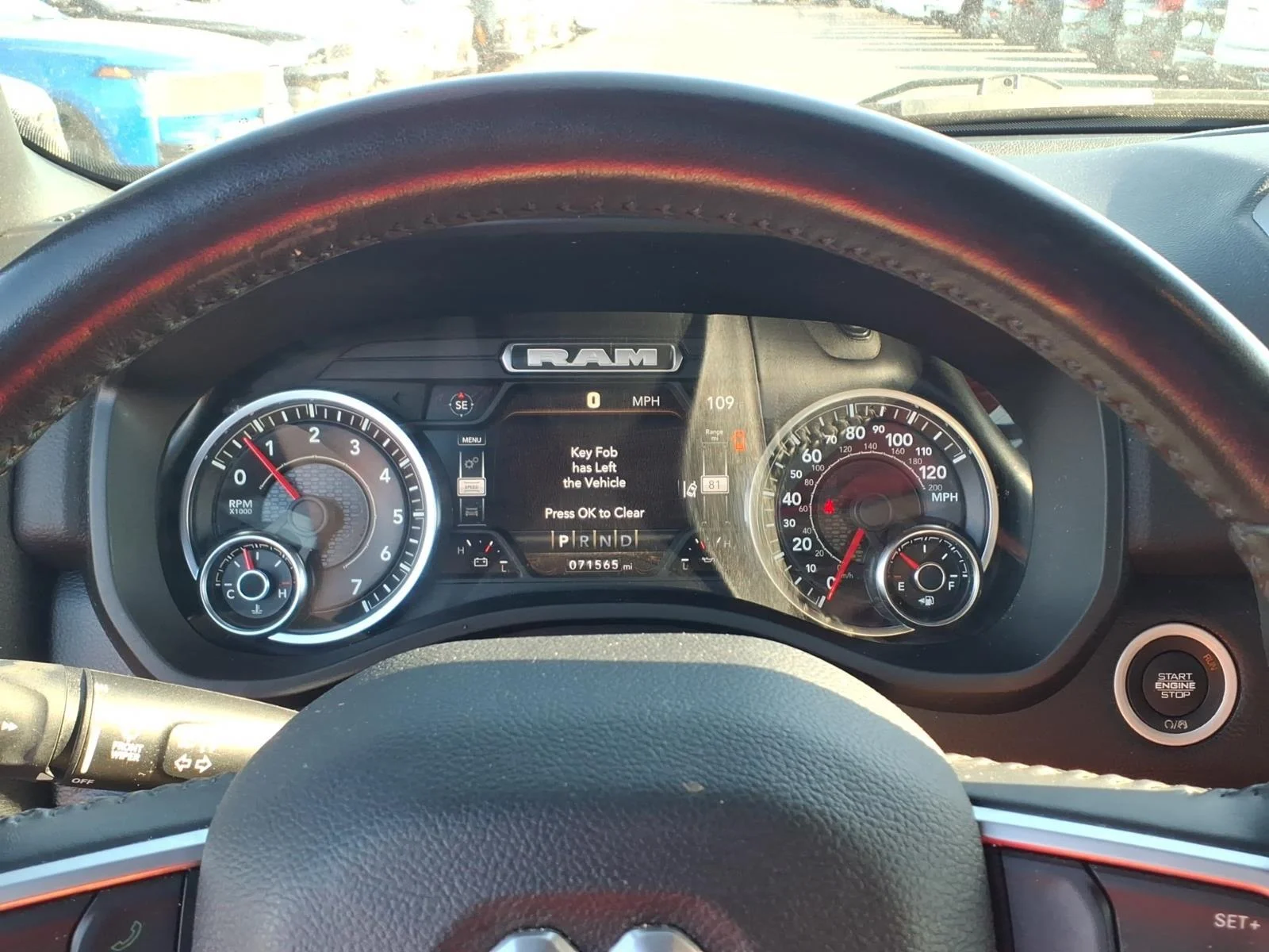 Used 2022 Diamond Black Crystal Pearlcoat Ram Big Horn image 20