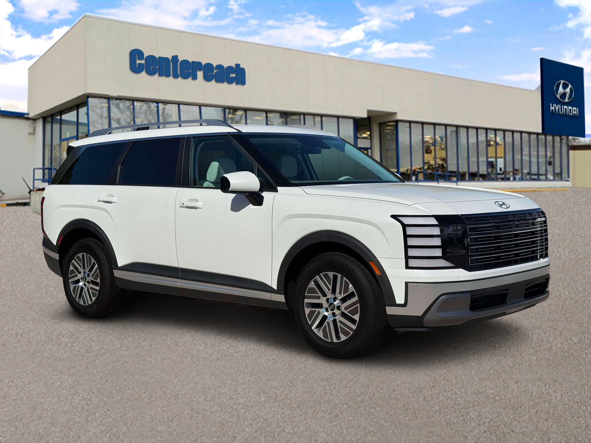 New 2027 Creamy White Pearl Hyundai SEL 7P image 10