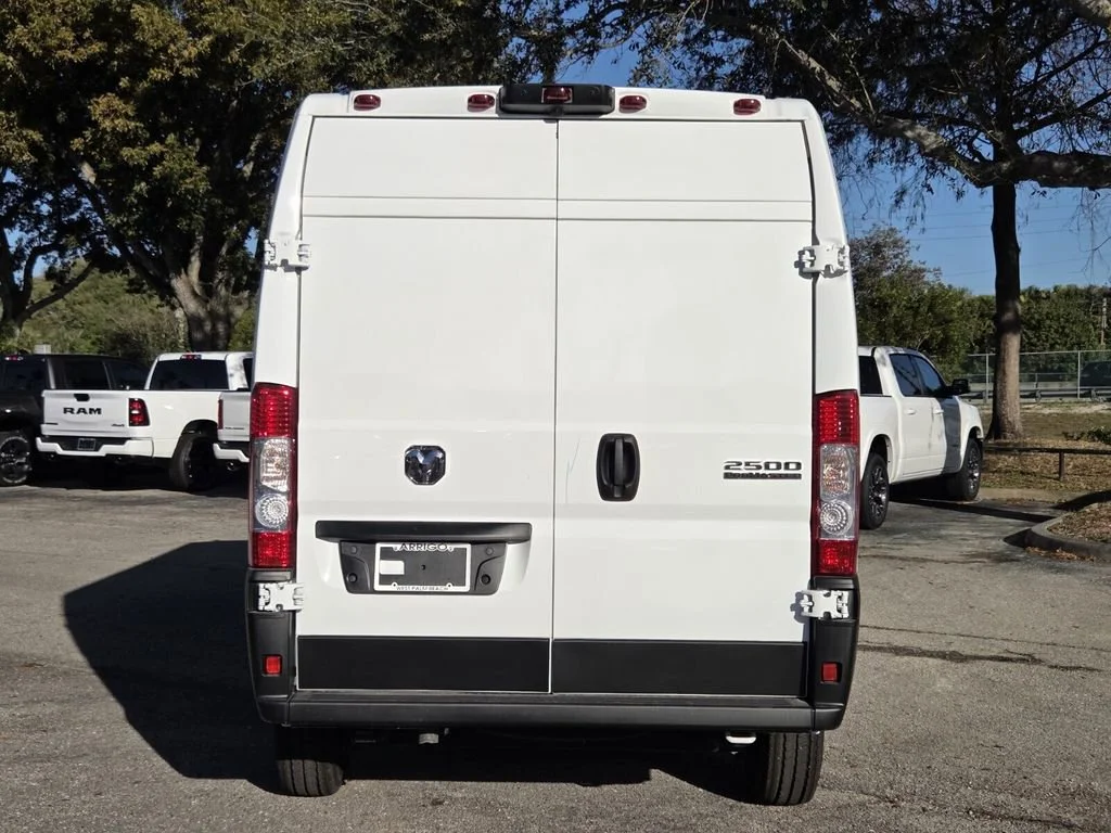 New 2026 Bright White Clear-Coat Exterior Paint RAM Tradesman image 5