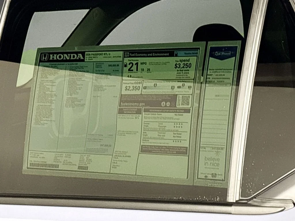 New 2026 Sonic Gray Pearl Honda RTL Towing image 24