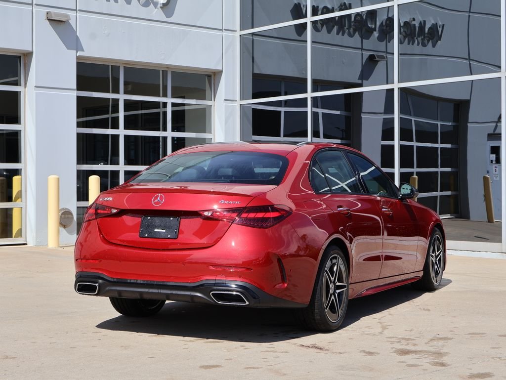 New 2026 MANUFAKTUR Patagonia Red Metallic Mercedes-Benz C 300 image 7