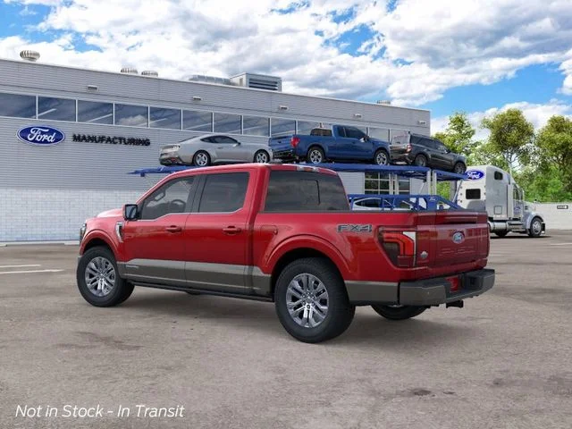 New 2026 Ruby Red Metallic Tinted Clearcoat Ford King Ranch image 5