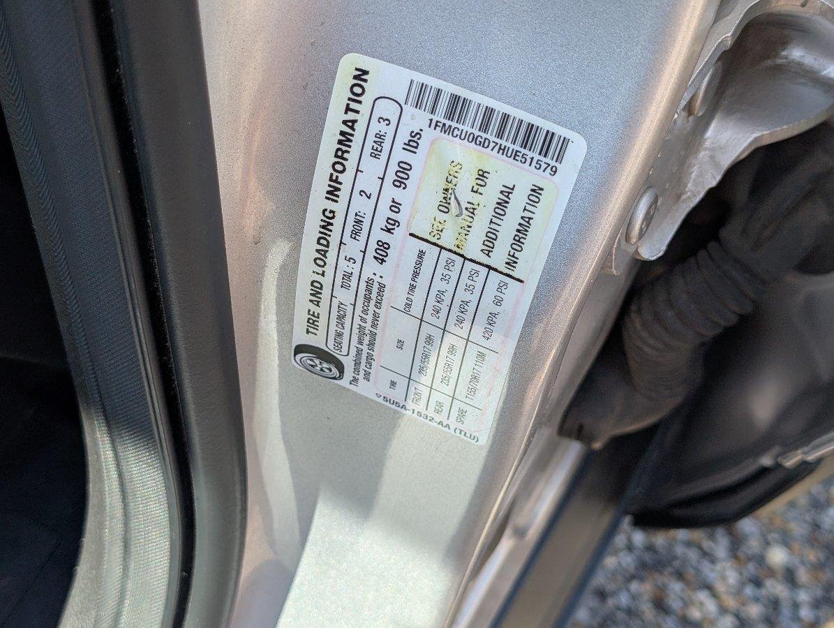 Used 2017 Ingot Silver Ford SE image 14