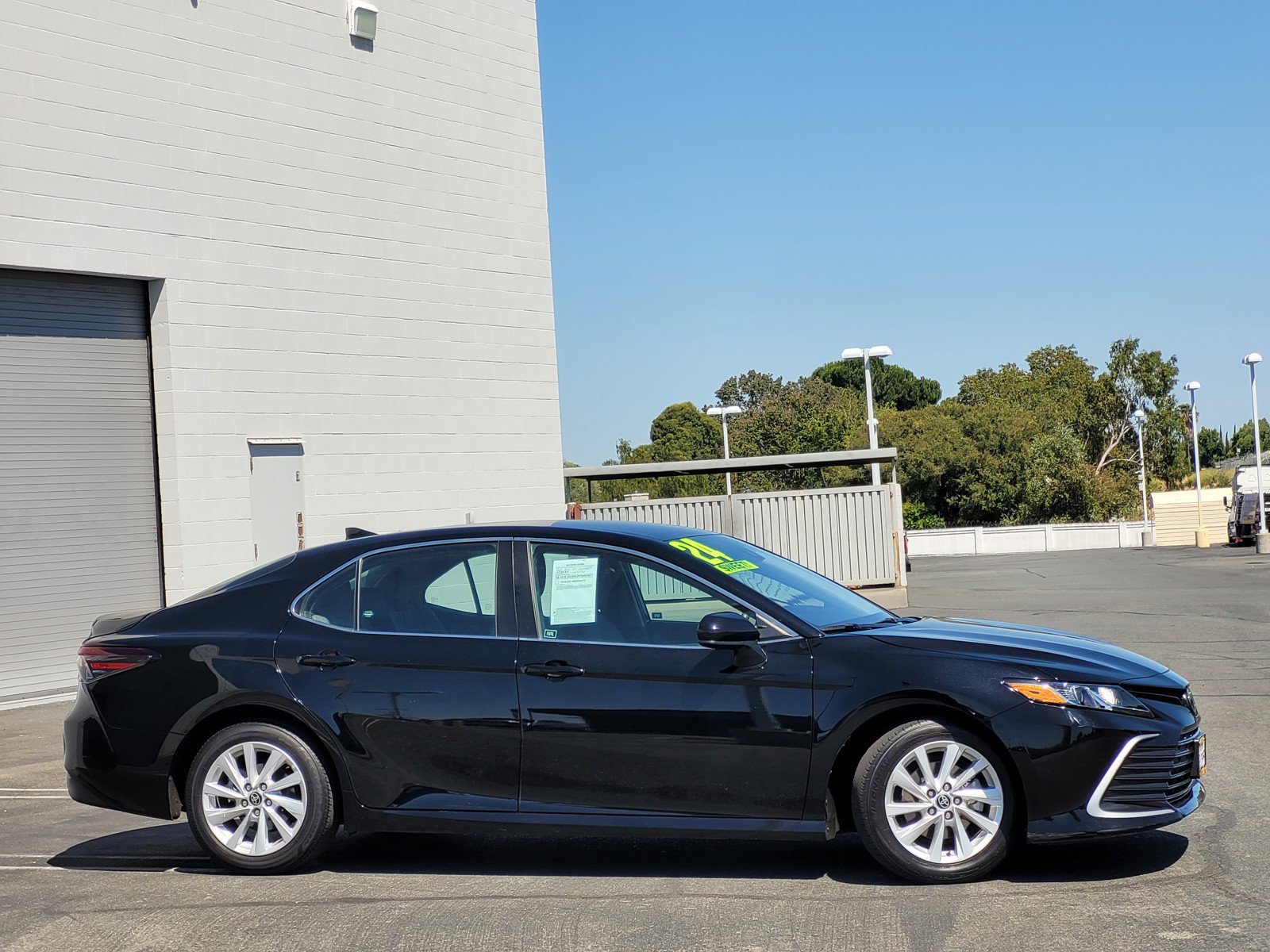 Used 2024 Black Toyota LE image 3