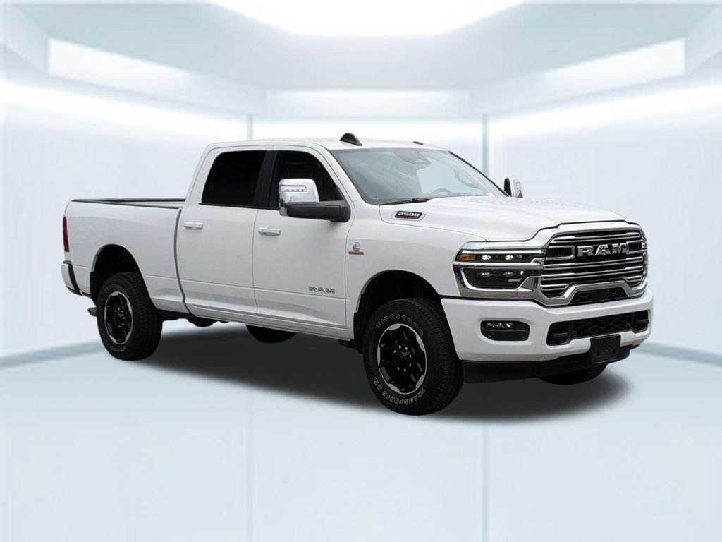Used 2026 Bright White Clearcoat Ram Laramie image 8
