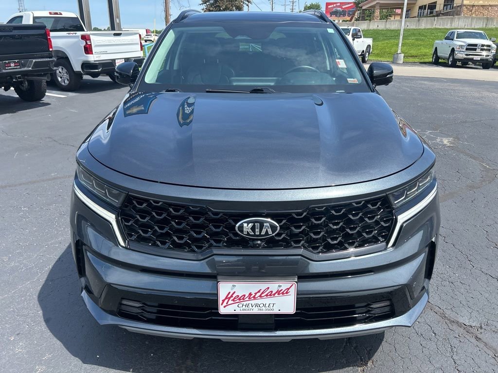 Used 2021 Kia Sorento SX Prestige with VIN 5XYRK4LFXMG060120 for sale in Kansas City