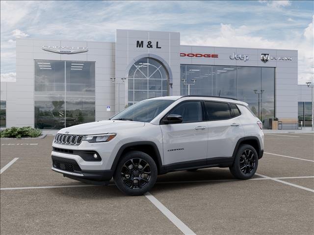 New 2026 Bright White Clear-Coat Exterior Paint Jeep Latitude image 3