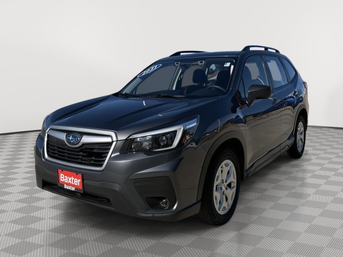 Used 2021 Magnetite Gray Metallic Subaru Base image 3
