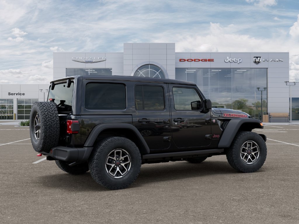 New 2027 Black Clear-Coat Paint Jeep Rubicon image 4