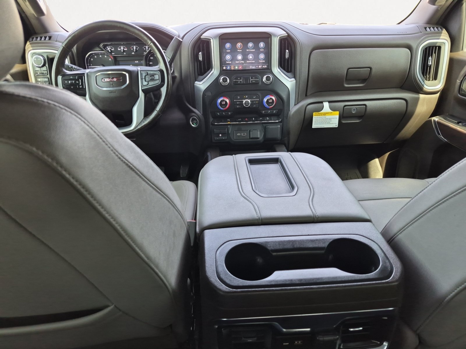 Used 2022 PACIFIC BLUE METALLIC GMC SLT image 3