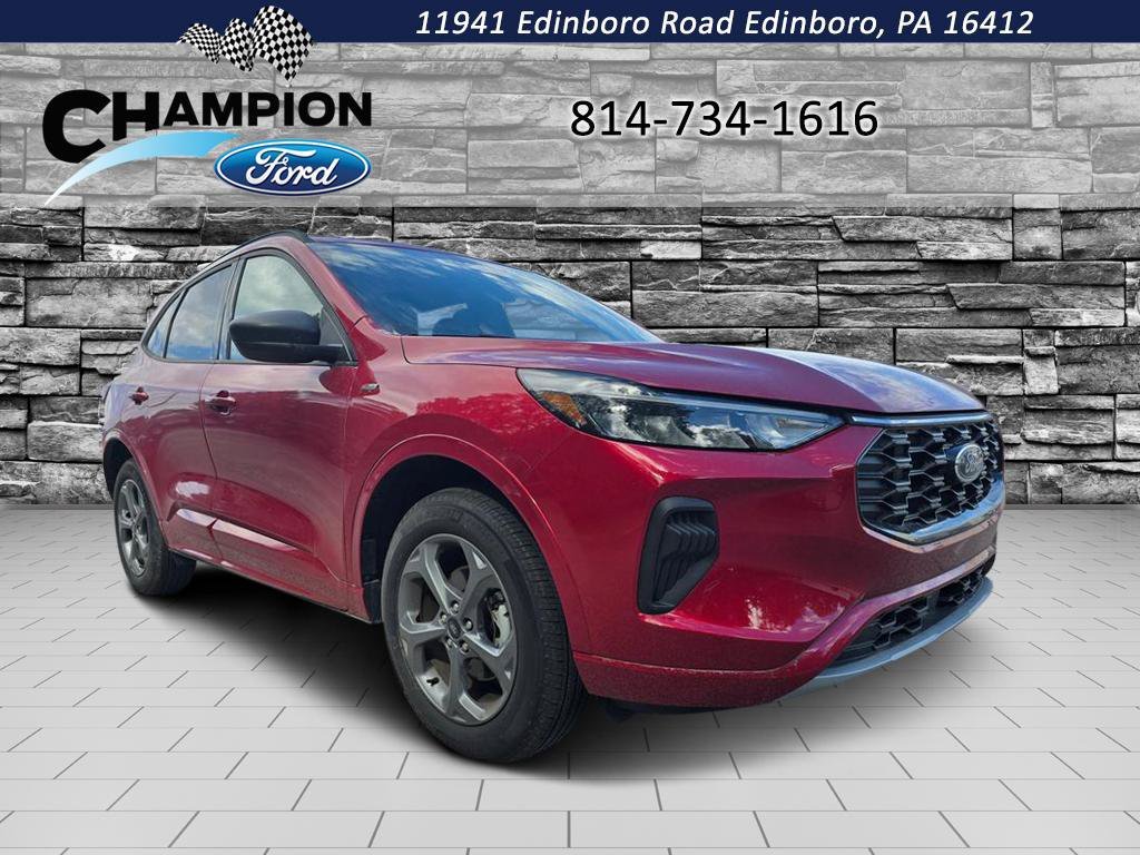 Used 2024 Red Metallic Ford ST-Line image 1
