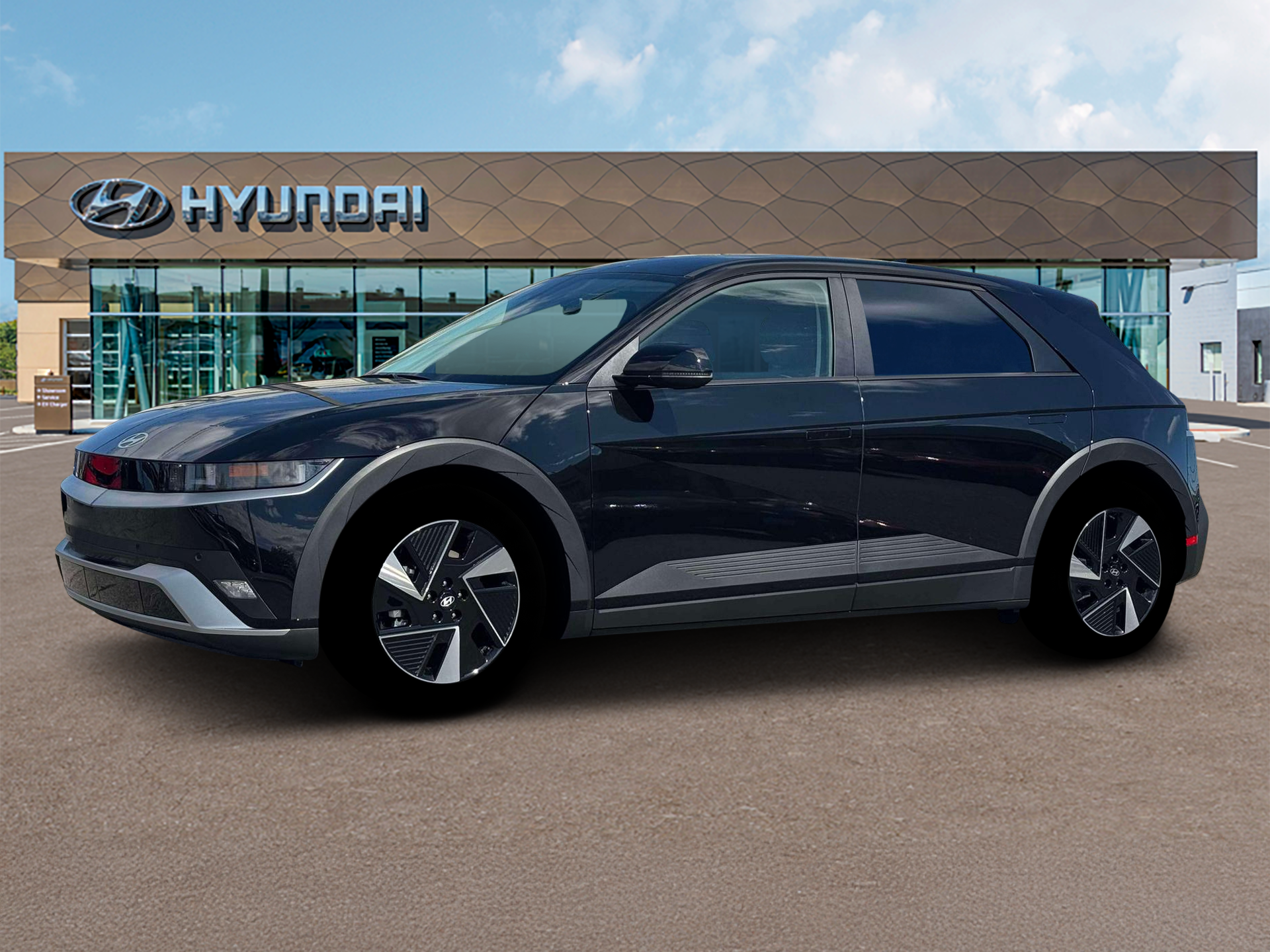 New 2026 Black Hyundai SEL image 2