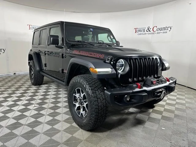Used 2019 Black Jeep Unlimited Rubicon image 3