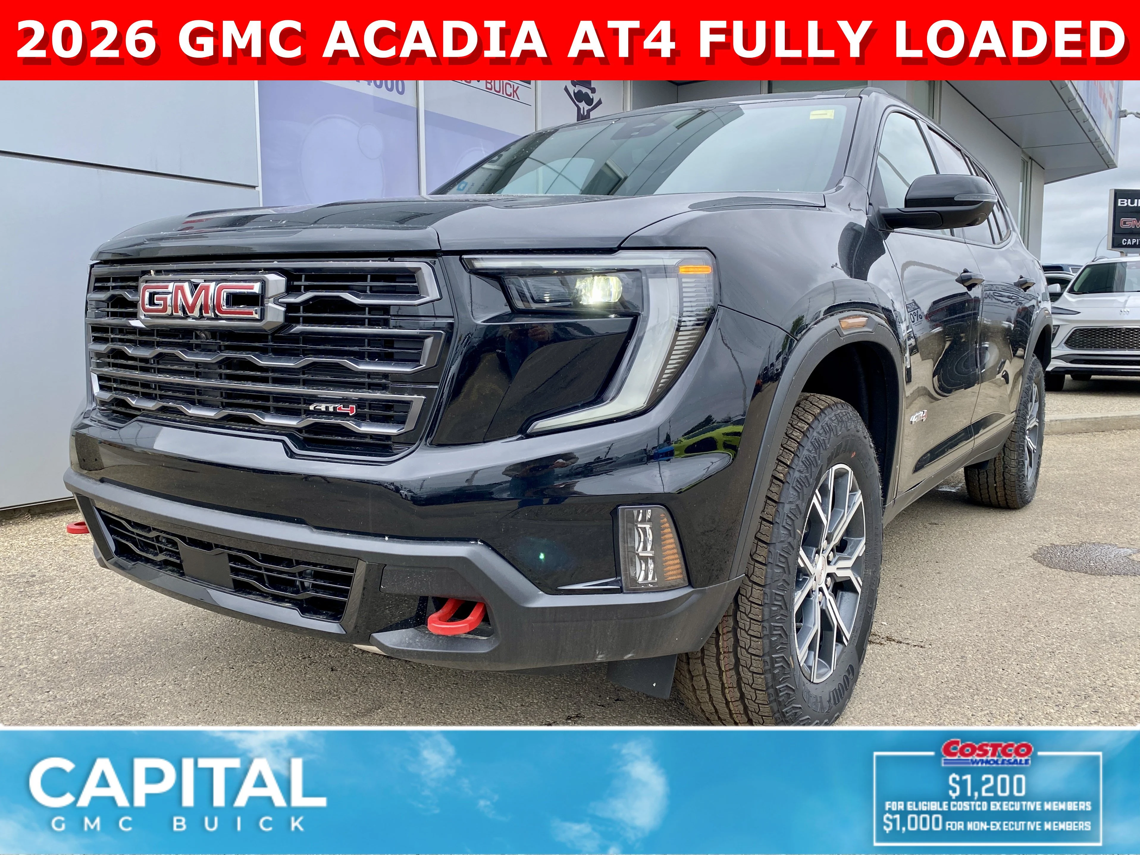 New 2026 EBONY TWILIGHT METALLIC GMC AT4 image 1