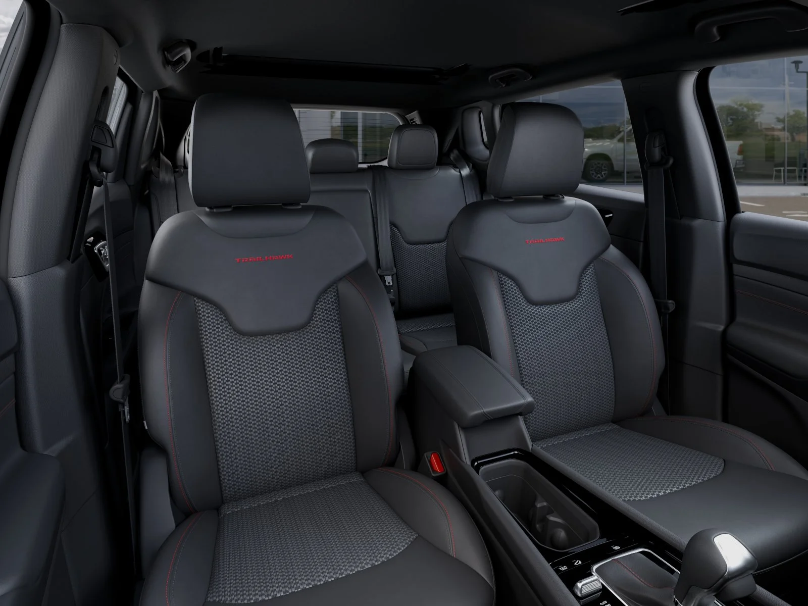 New 2026 Diamond Black Crystal Pearl-Coat Exterior Paint Jeep Trailhawk image 43