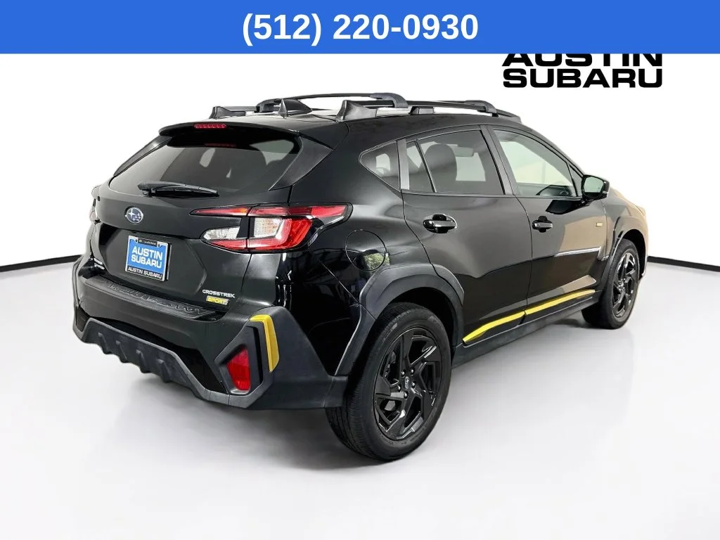 Certified Used 2024 Black Subaru Sport image 8