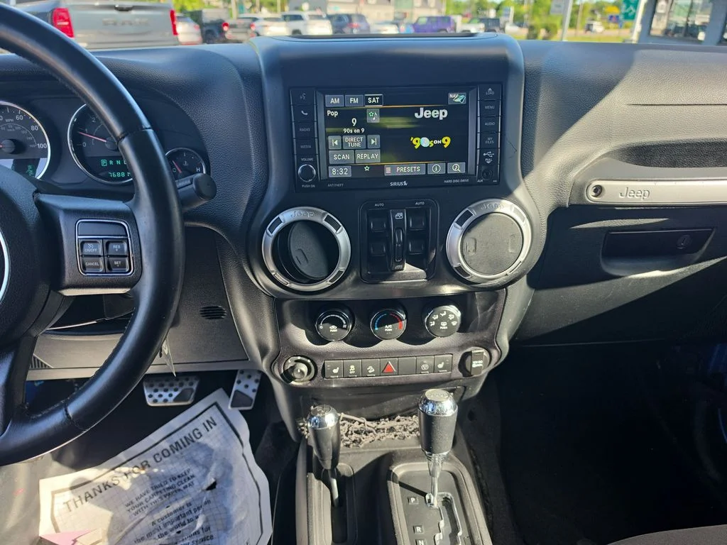 Used 2016 Blue Jeep Unlimited Rubicon image 18
