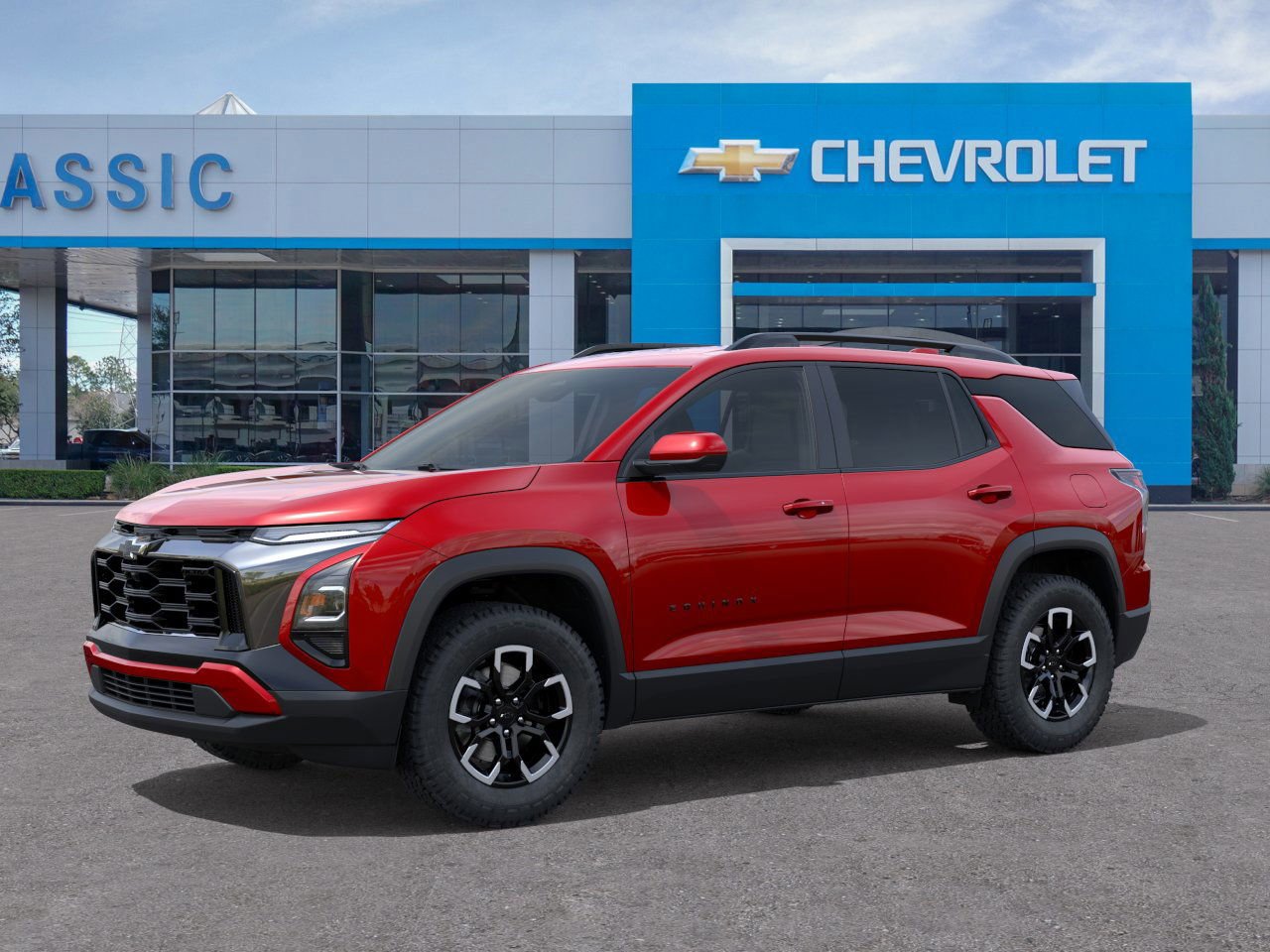 2026 Chevrolet Equinox ACTIV Red at Classic Elite Chevrolet Hwy 6