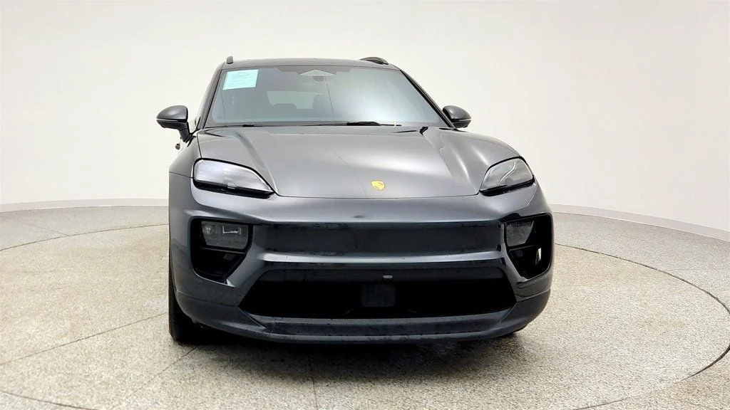 Used 2025 Volcano Grey Metallic Porsche Electric 4 AWD with Comfort Seats, Surround View & InnoDrive image 2