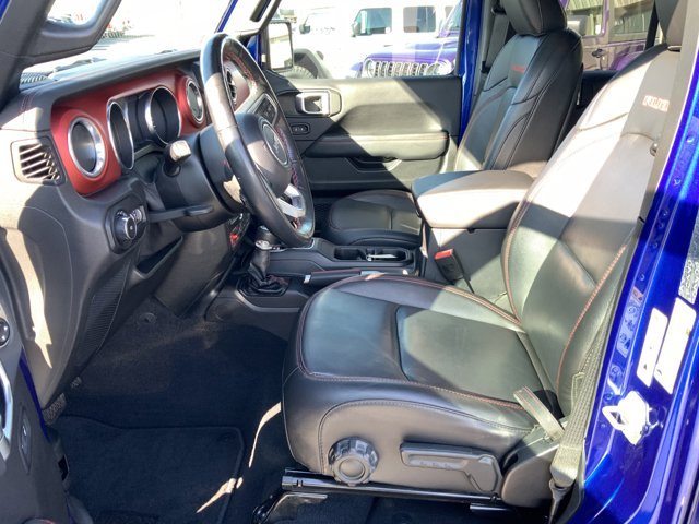 Used 2020 Ocean Blue Metallic Clearcoat Jeep Rubicon image 24