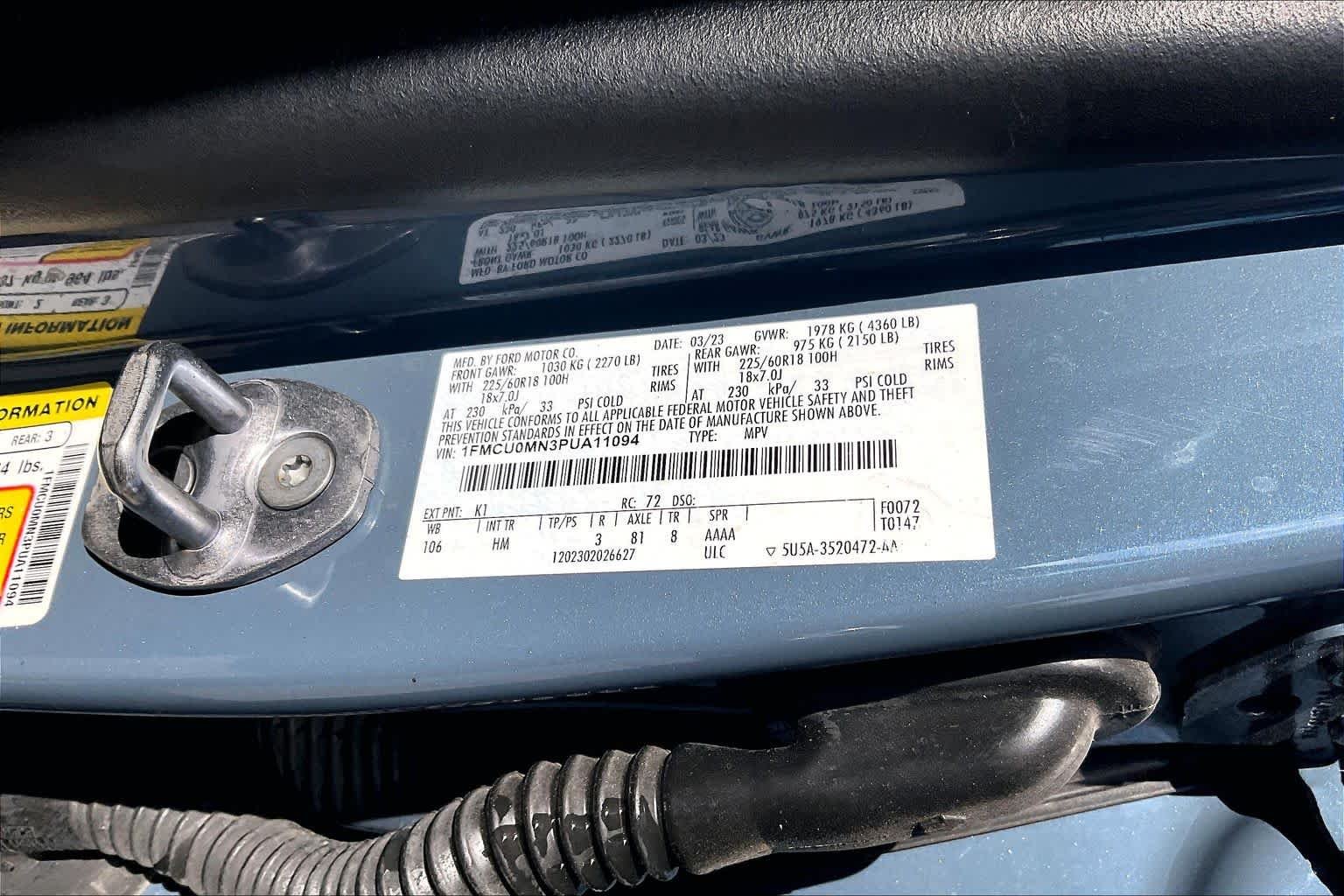 Used 2023 Vapor Blue Ford ST-Line image 33