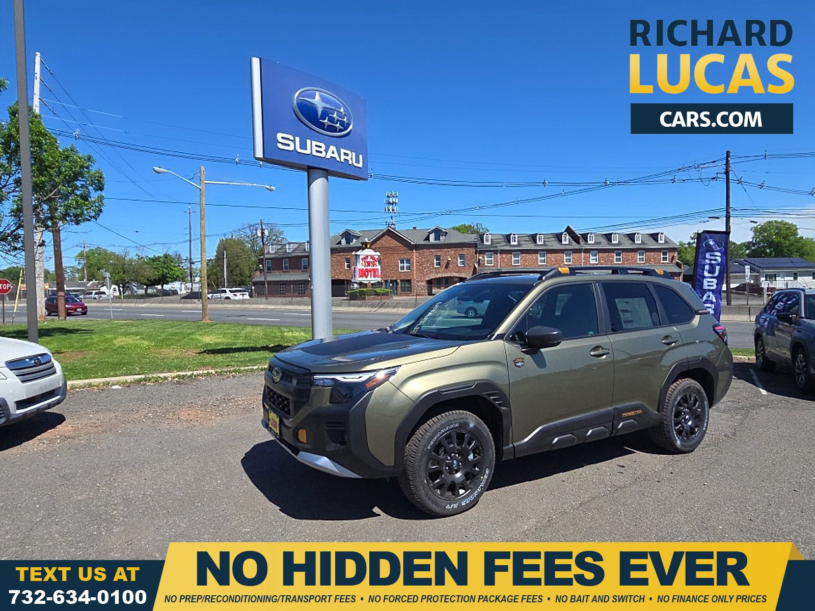 New 2026 AUTUMN GREEN METALLIC Subaru Wilderness image 1