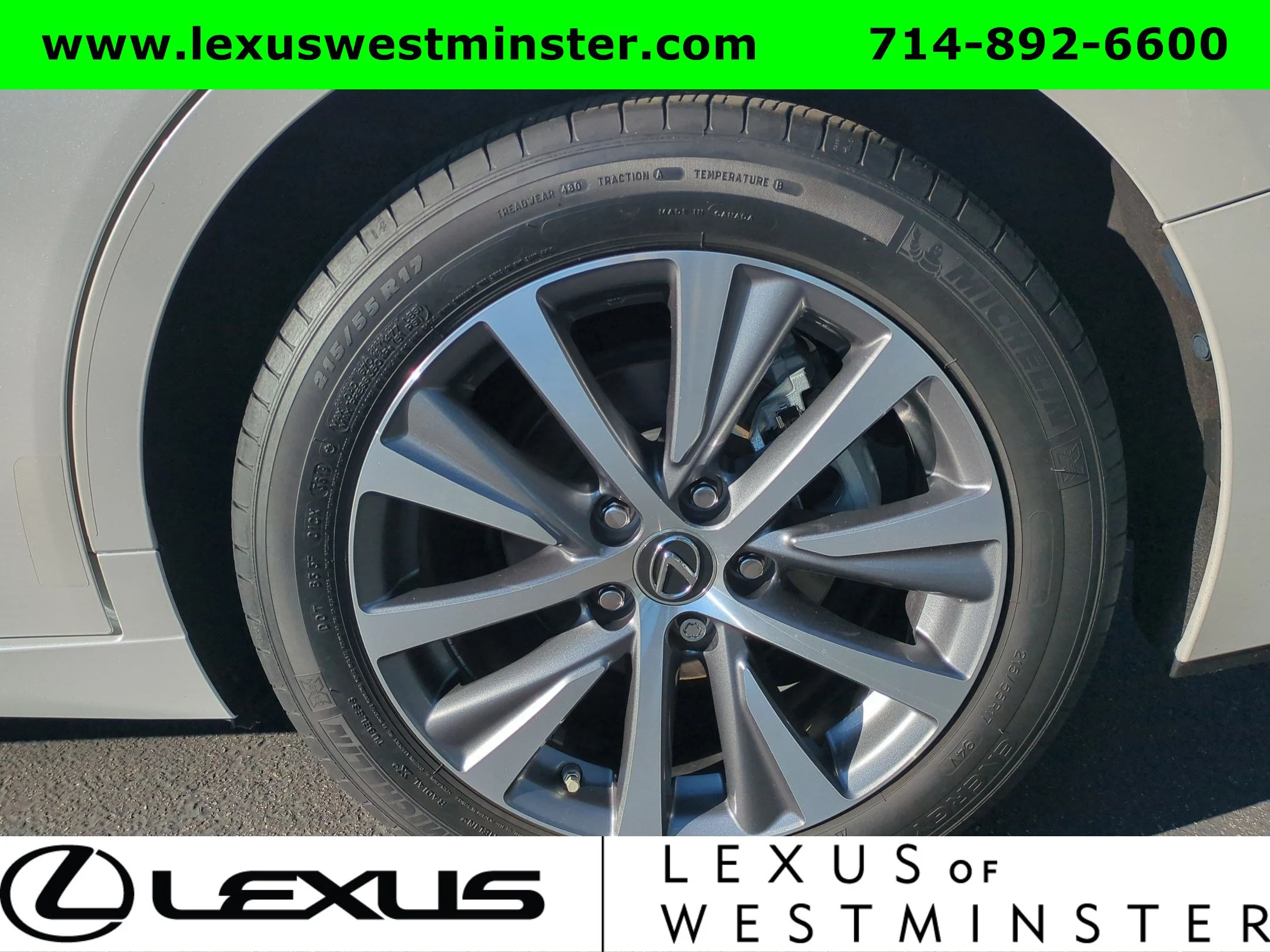 Used 2020 White Lexus ES 350 image 13