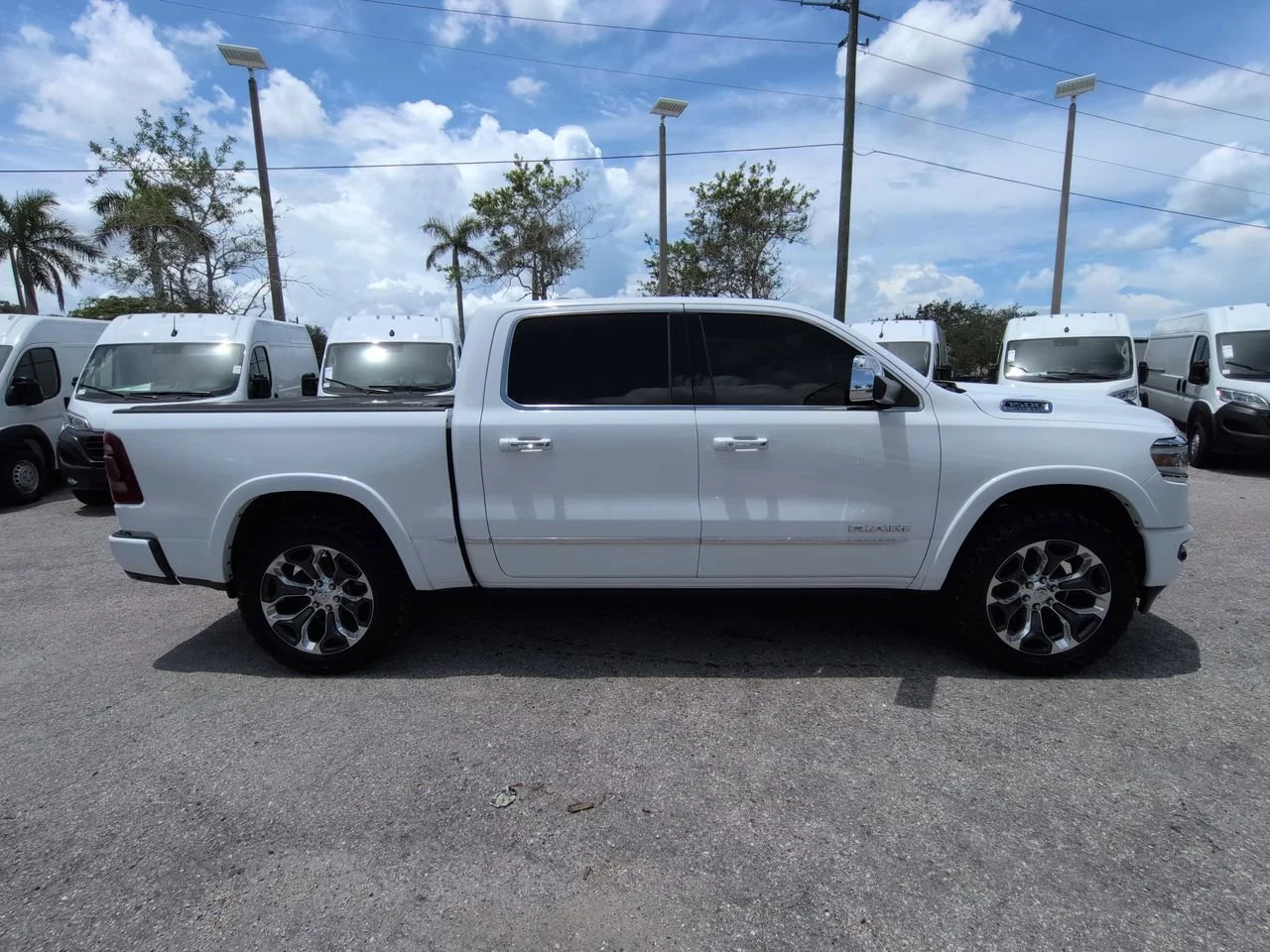 Certified Used 2020 Bright White Clearcoat Ram Limited image 4
