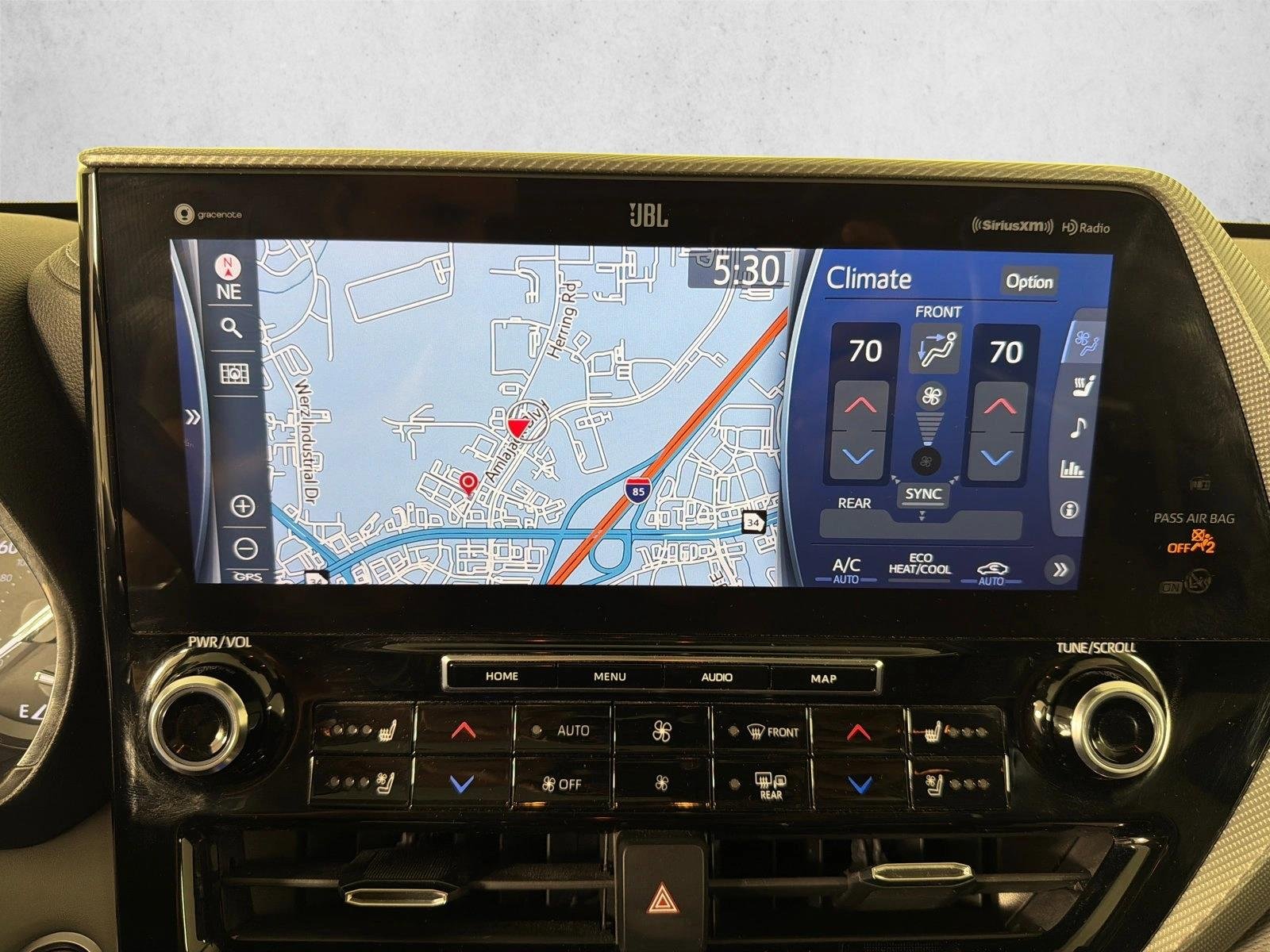 Certified Used 2021 Blizzard Pearl Toyota Platinum image 3