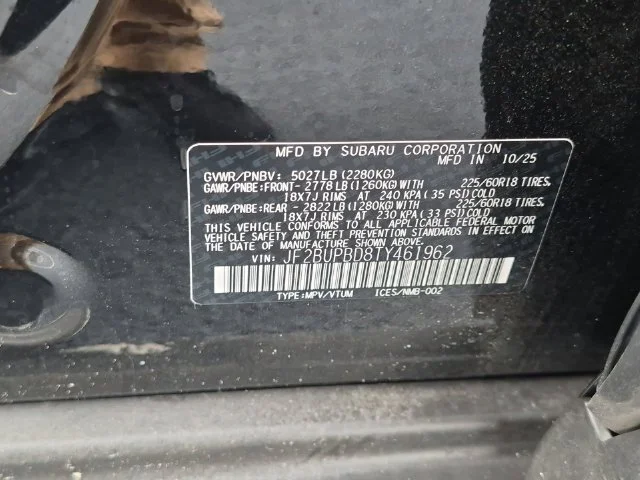 Used 2026 Black Subaru Premium image 44
