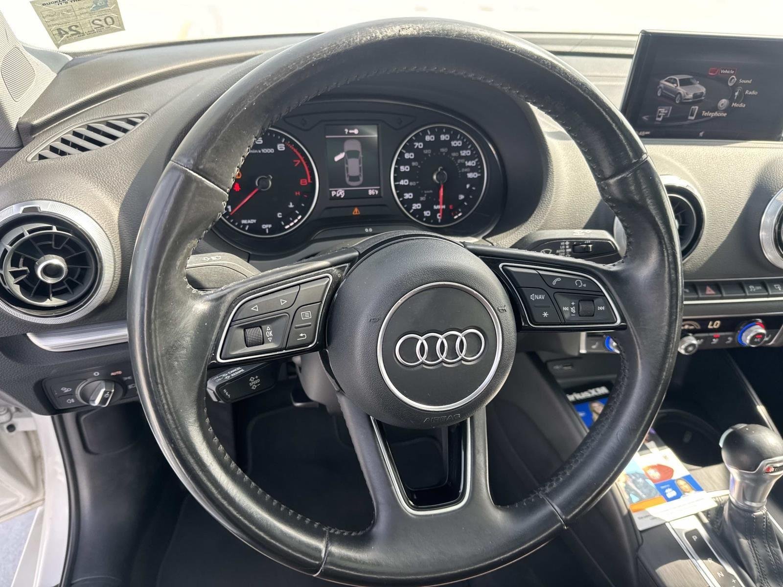 Used 2017 Ibis White Audi Premium Plus image 22