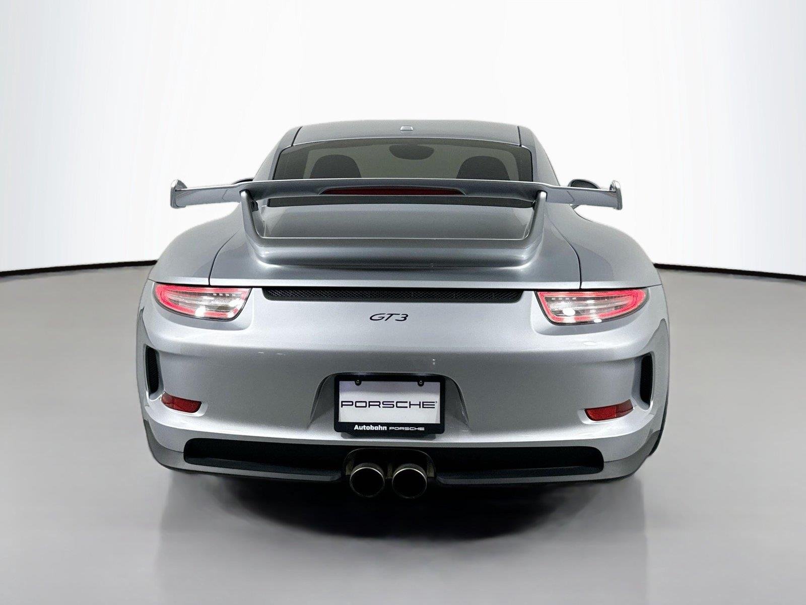 Certified Used 2015 Rhodium Silver Metallic Porsche GT3 image 6