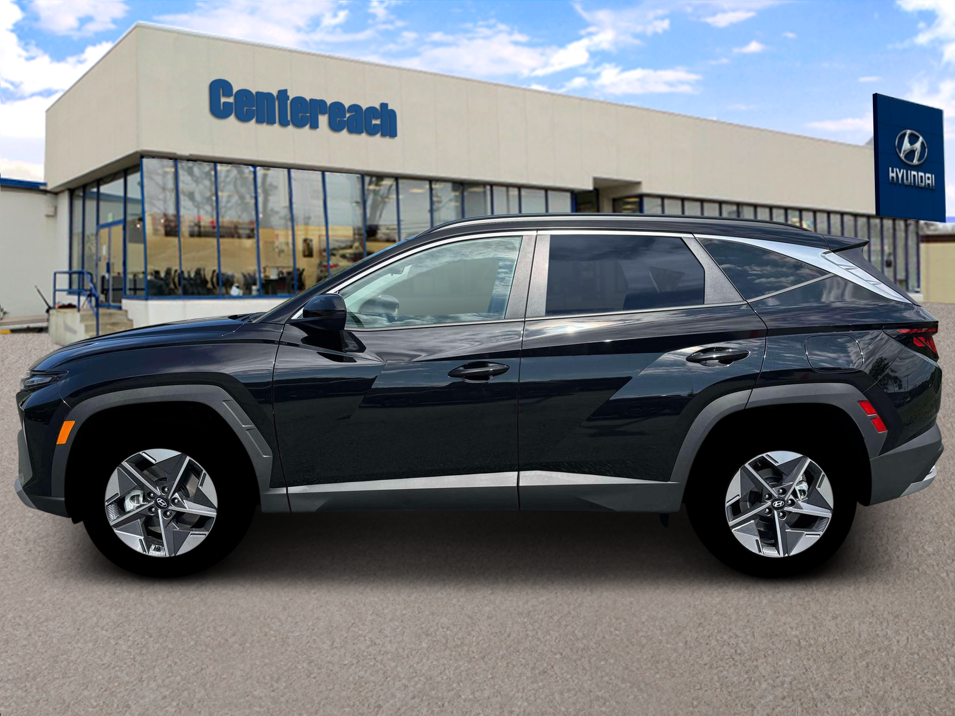 New 2026 Phantom Black Hyundai SEL Plus AWD image 3