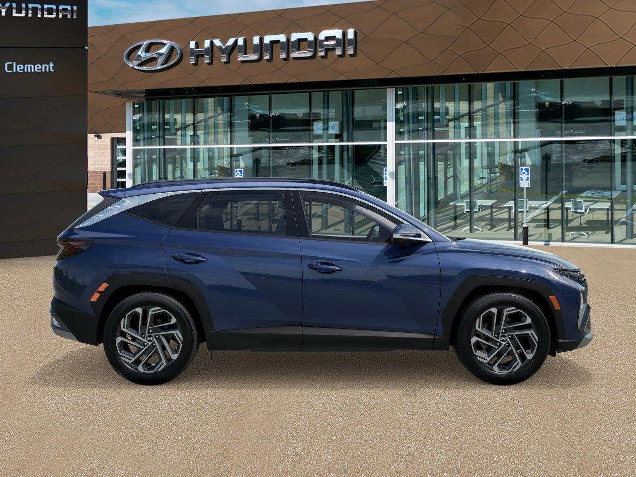 New 2026 Atlantis Blue Hyundai Limited AWD image 7