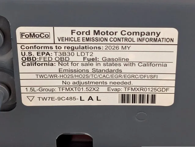 New 2026 Azure Gray Metallic Tri-Coat Ford Big Bend® image 50