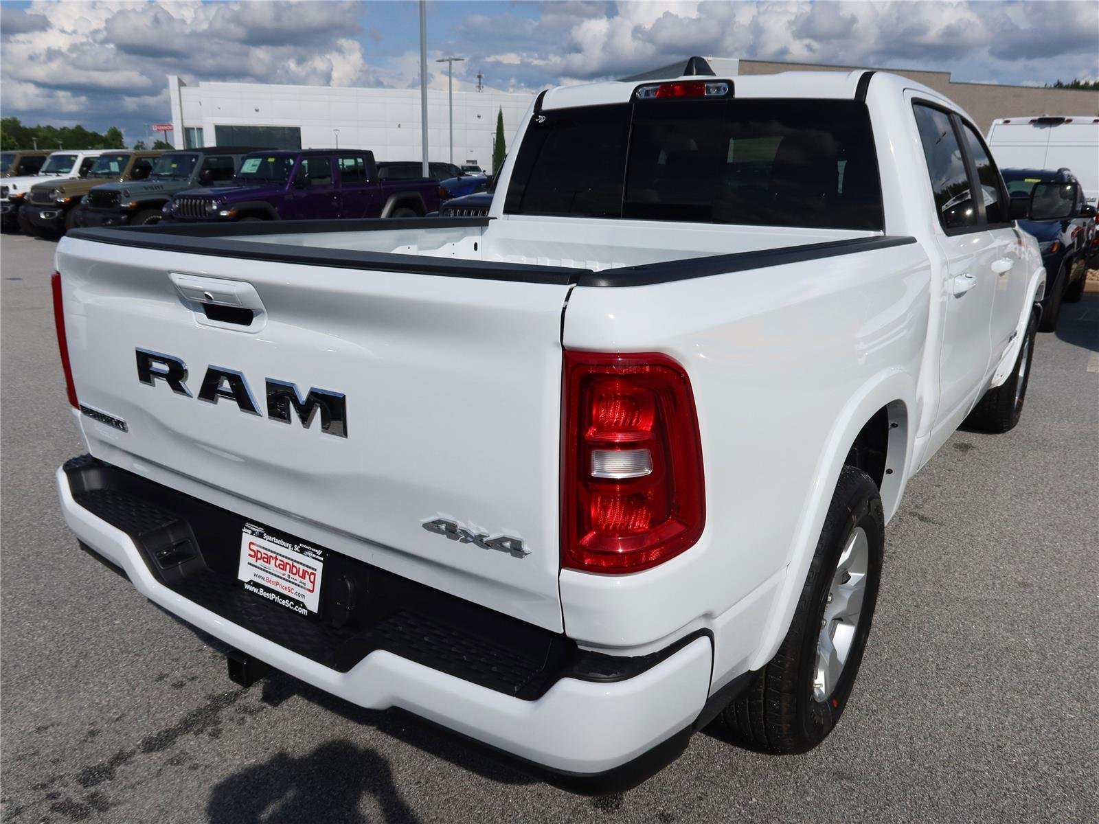 New 2026 Bright White Clear-Coat Exterior Paint RAM Big Horn image 6