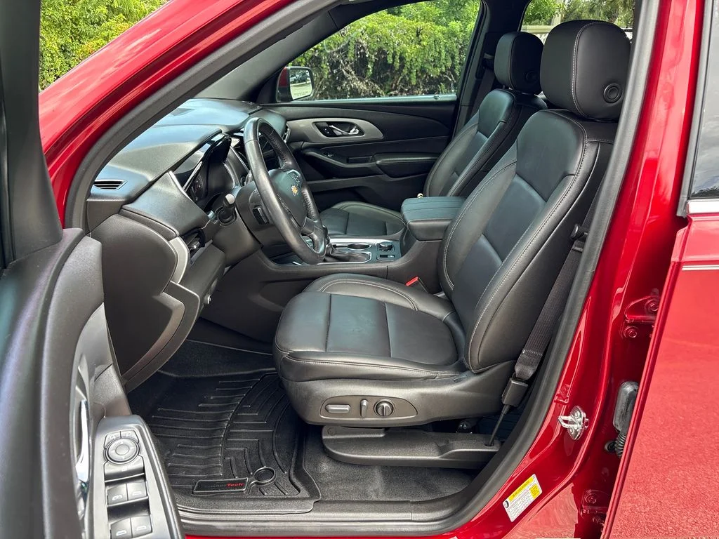 Certified Used 2022 Red Chevrolet LT Leather image 29