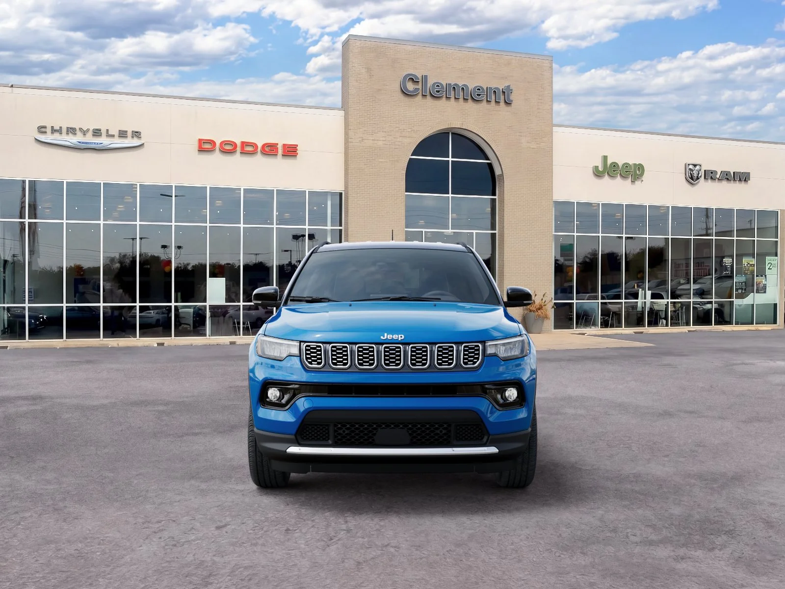 New 2026 Hydro Blue Pearl-Coat Exterior Paint Jeep Limited image 35
