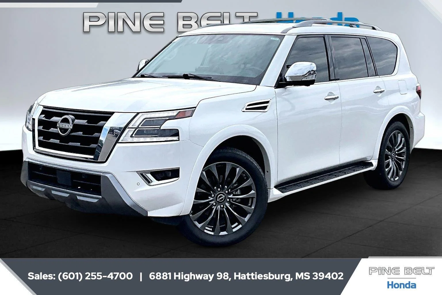 Used 2023 Aspen White Tricoat Nissan Platinum image 10