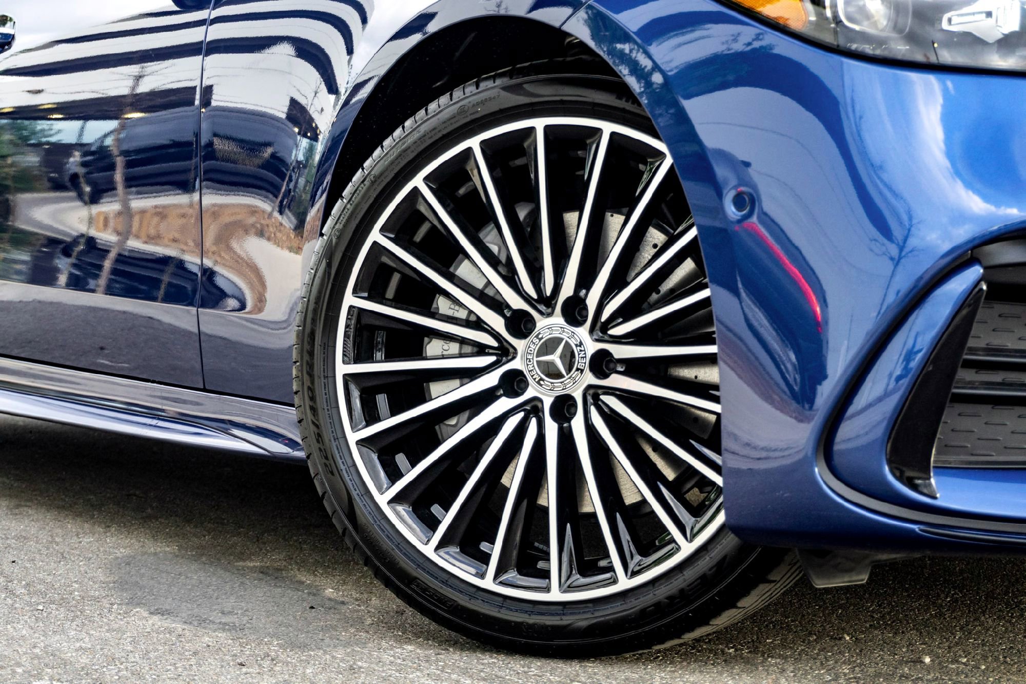 New 2026 Starling Blue Metallic Mercedes-Benz C 300 image 2