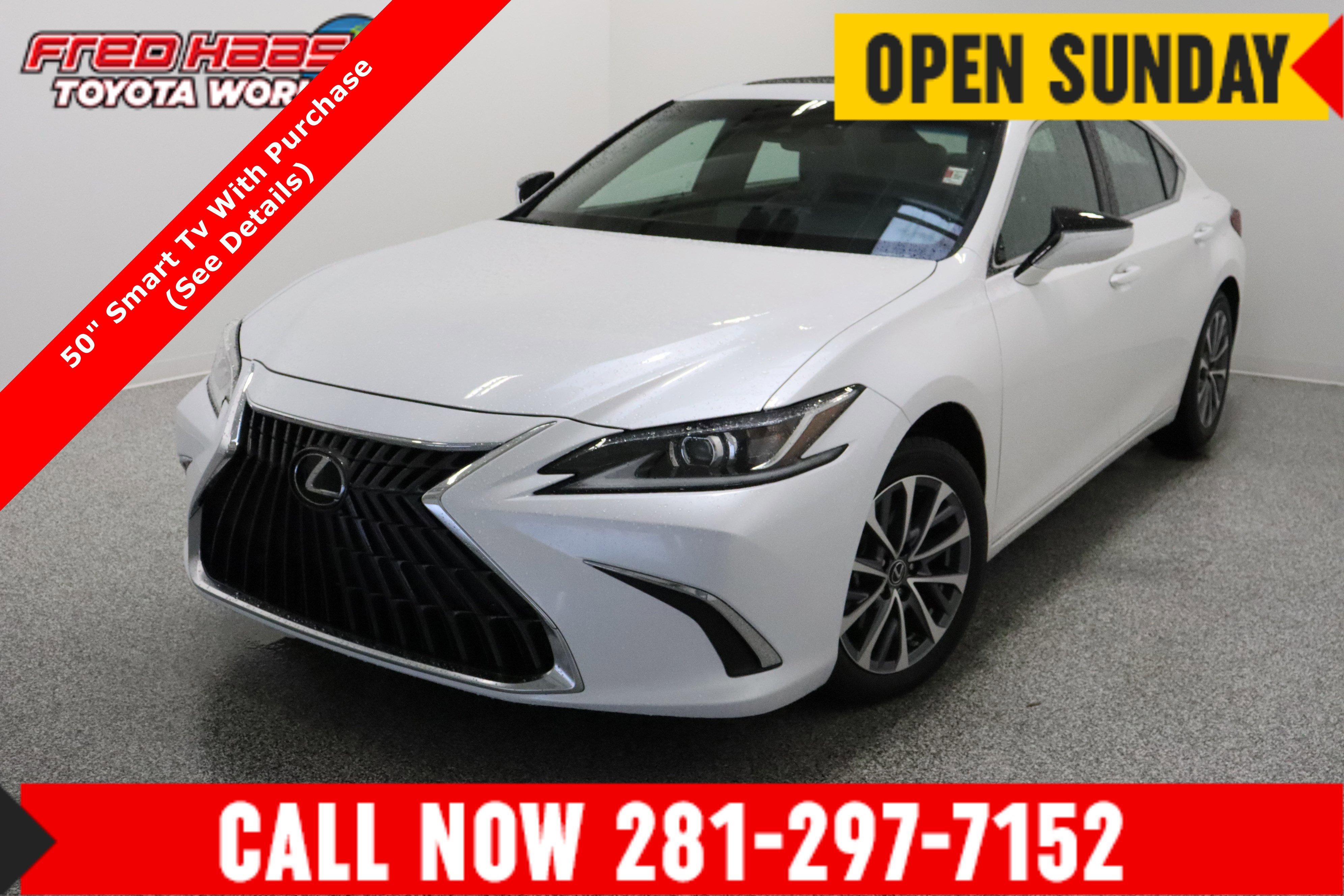 Used 2024 Eminent White Pearl Lexus ES 350 3.5L image 1