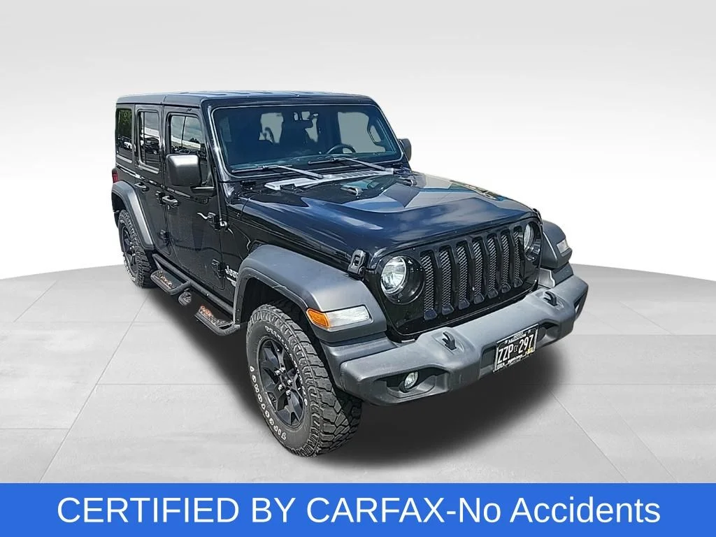 Used 2018 Jeep All-New Wrangler Unlimited Sport with VIN 1C4HJXDN6JW222491 for sale in Northfield, Minnesota