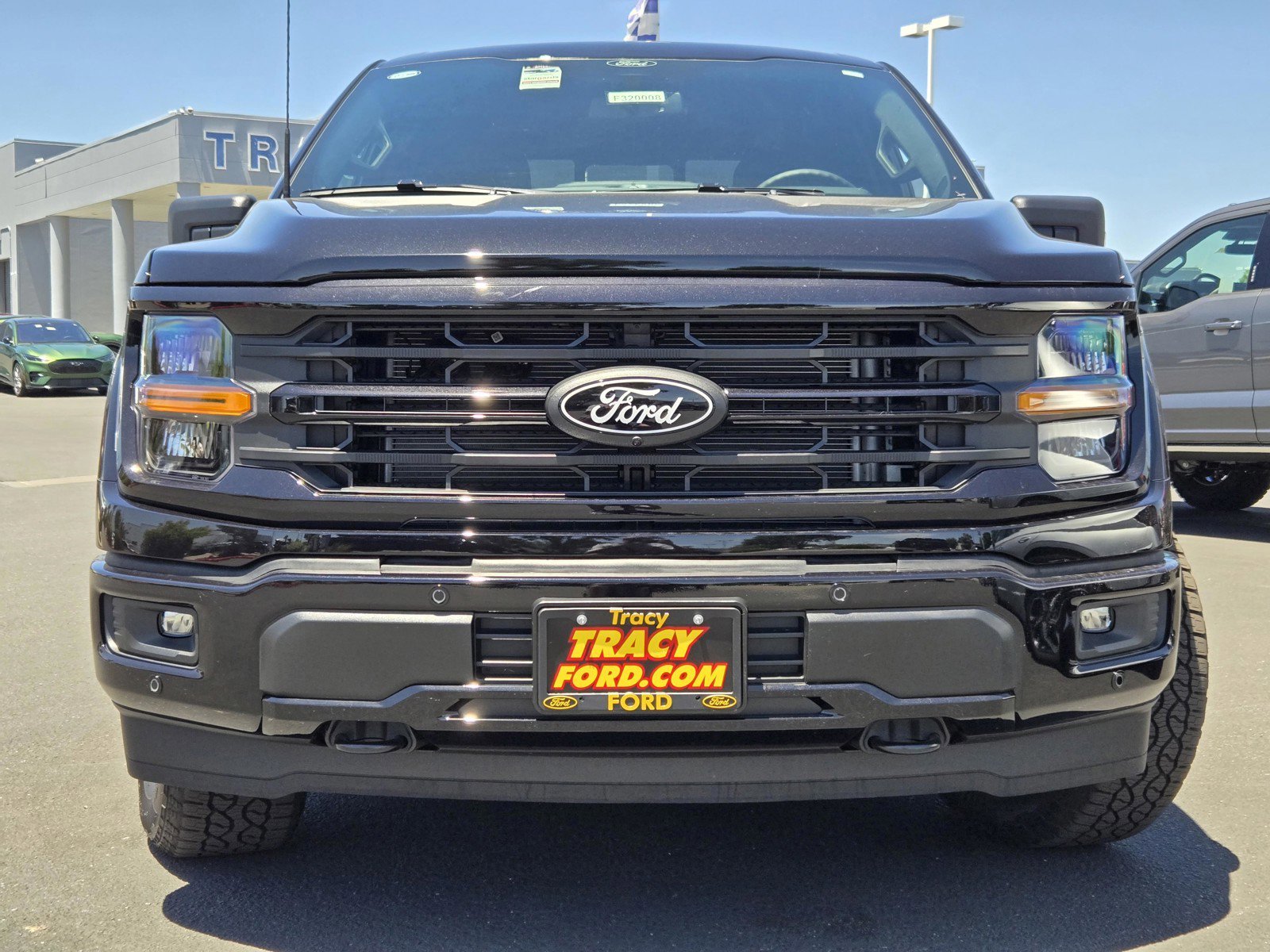 New 2026 Agate Black Metallic Ford XLT image 2