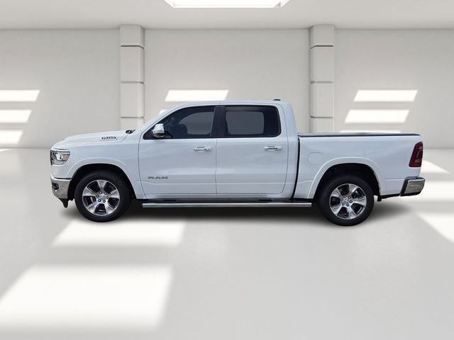 Used 2021 Ivory White RAM LARAMIE image 2