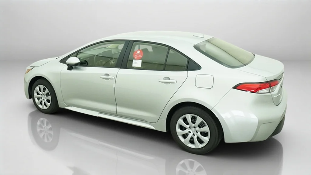New 2027 Classic Silver Metallic Toyota Hybrid LE image 15