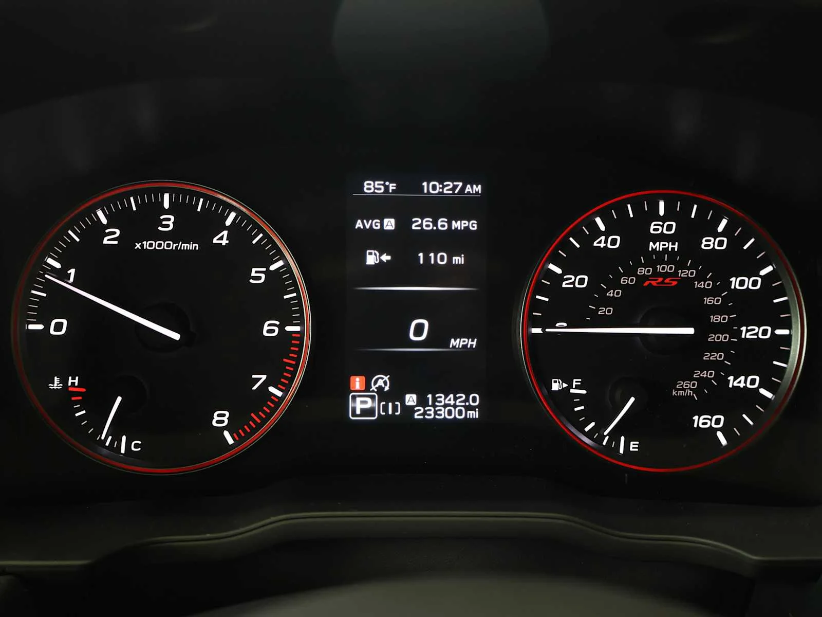 Used 2024 Pure Red Subaru RS image 19
