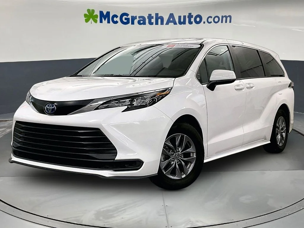 Used 2024 White Toyota LE image 2