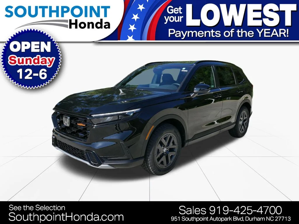New 2026 Crystal Black Pearl Honda TrailSport image 3