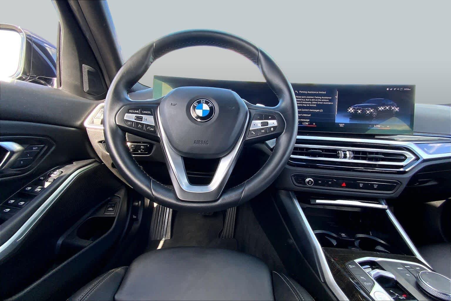 Used 2024 Black Sapphire Metallic BMW 330i image 6